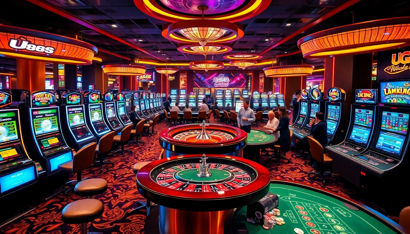 Play thrilling games at U888, featuring vibrant slots and immersive casino tables.