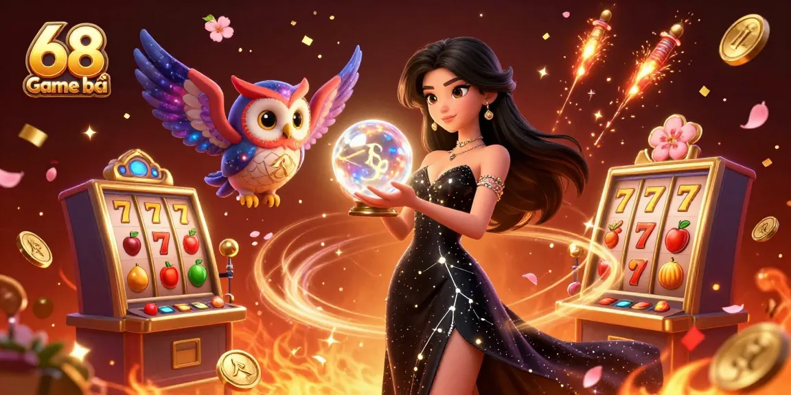 Engage in thrilling gameplay at 68 Game bài with vibrant visuals and exciting slot elements.