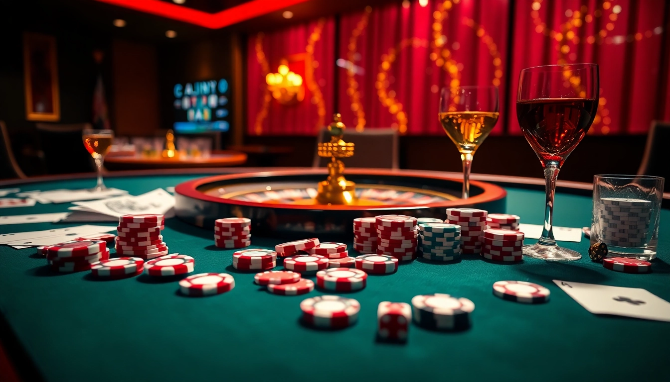 Engaging scene of poker at https://lixi88.run/, showcasing poker chips and vibrant cards.