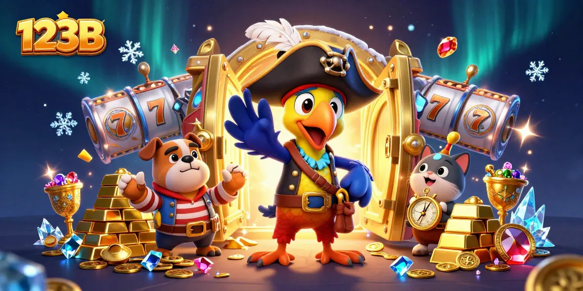 Engage with 123B's thrilling slot gaming experience featuring festive characters and sparkling treasures.