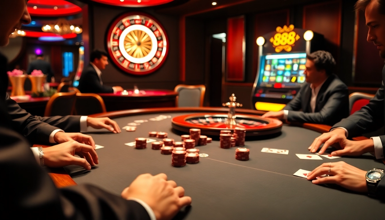 Experience excitement at 888b with vibrant poker games and dazzling roulette wheels.