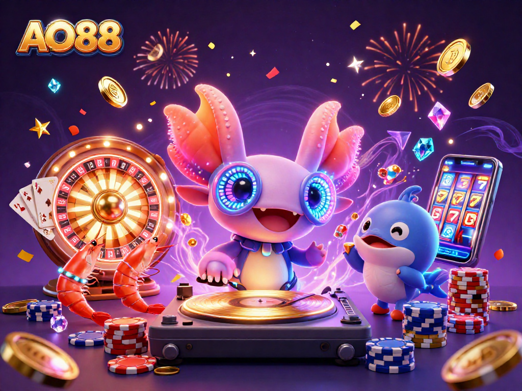 Experience the excitement of AO88 with thrilling games and vibrant visuals captivating players.