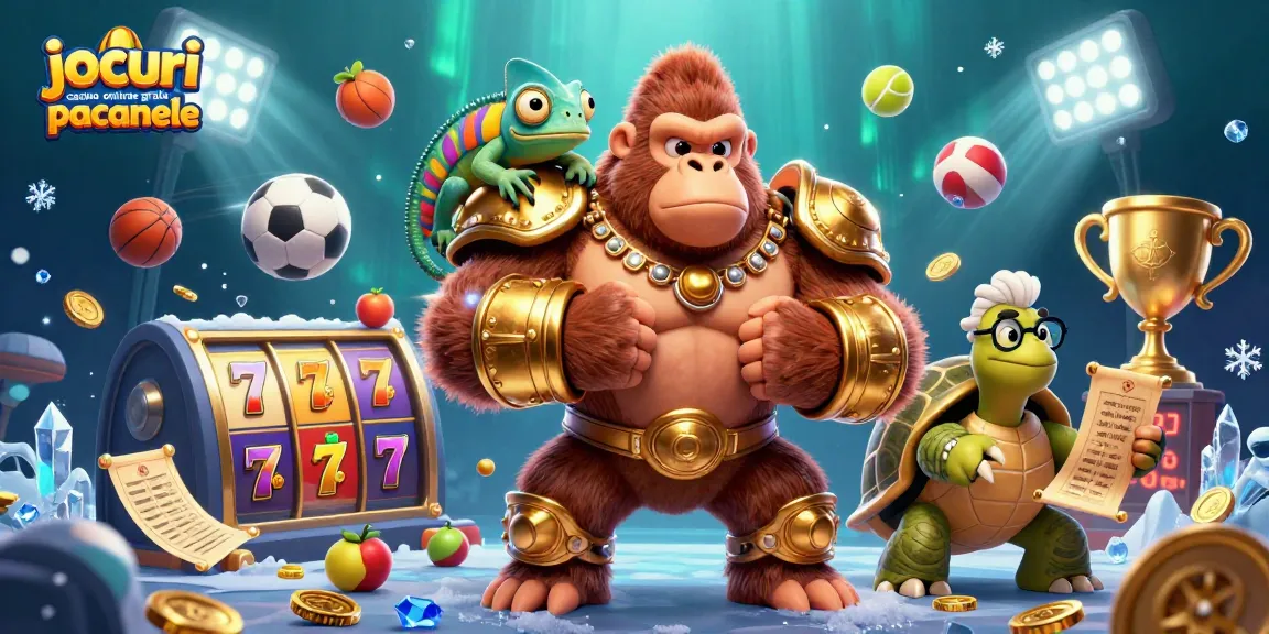 Joacă jocuri casino online gratis păcănele cu personaje 3D dintr-o aventură fantastică.