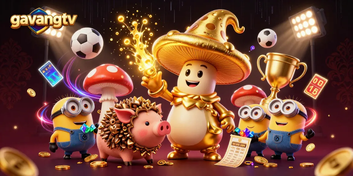 Engage with gavangtv's dynamic sports betting world, featuring magic and treasure.