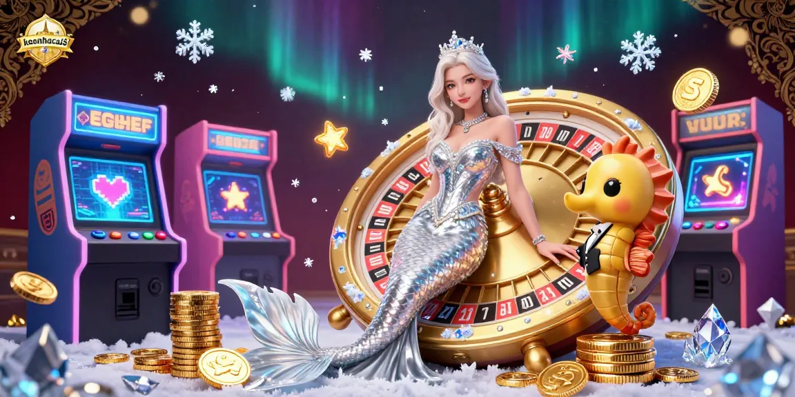 Join the excitement of gambling with keonhacai5, featuring a glamorous casino scene with roulette and gaming icons.