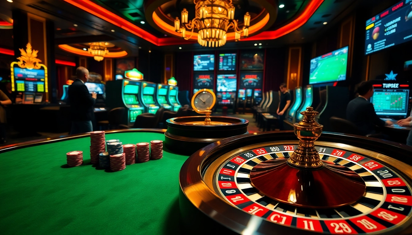 Players thrillingly engage in betting at ok9.gb.net's captivating casino interface.