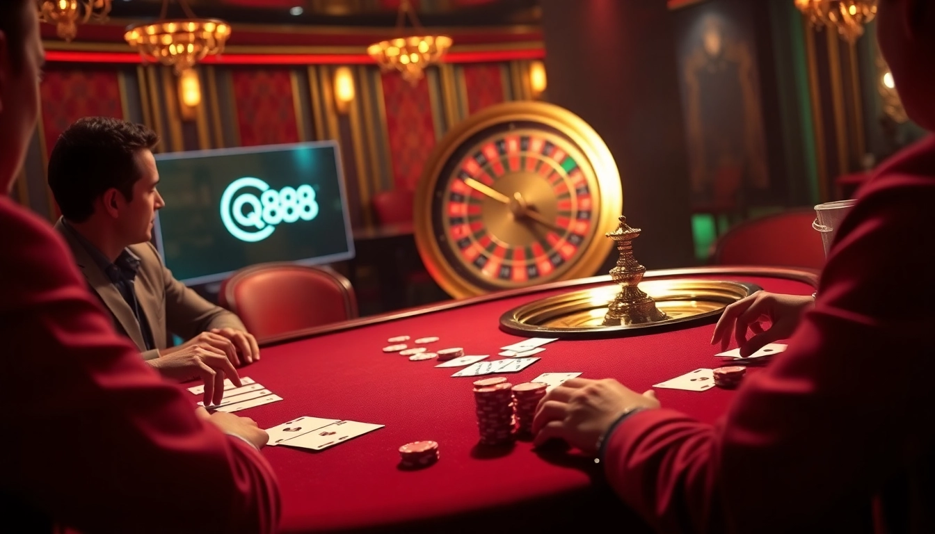 Play poker at iq88’s elegant casino with thrilling games and exciting bets.