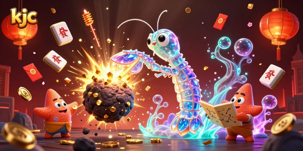 Engage with the excitement of KJC’s gambling universe through dynamic characters and vibrant casino elements.