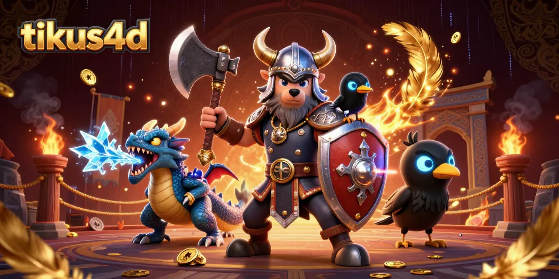 Engage with tikus4d's thrilling lottery action featuring unique characters and vibrant elements.