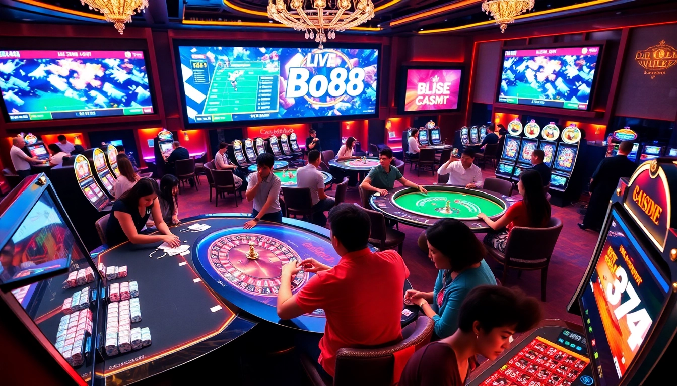 Engage in thrilling moments at viva bong88 with luxurious casino tables and exciting gaming action.