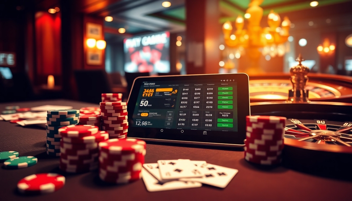 Experience lô đề online action with vibrant poker chips and a modern betting interface.