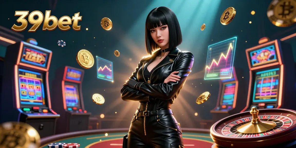 Engage with thrilling games at 39bet, featuring sleek casino elements and vibrant visuals.