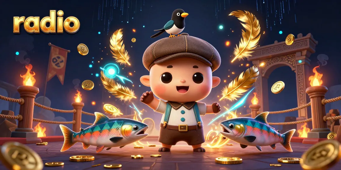 Enhance your wins with the dynamic energy of radio-themed casino games and characters.