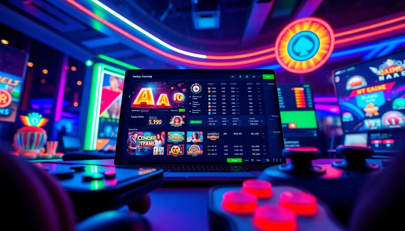 Engaging online gaming experience at 8kbet .com showcasing casino games and sports betting.