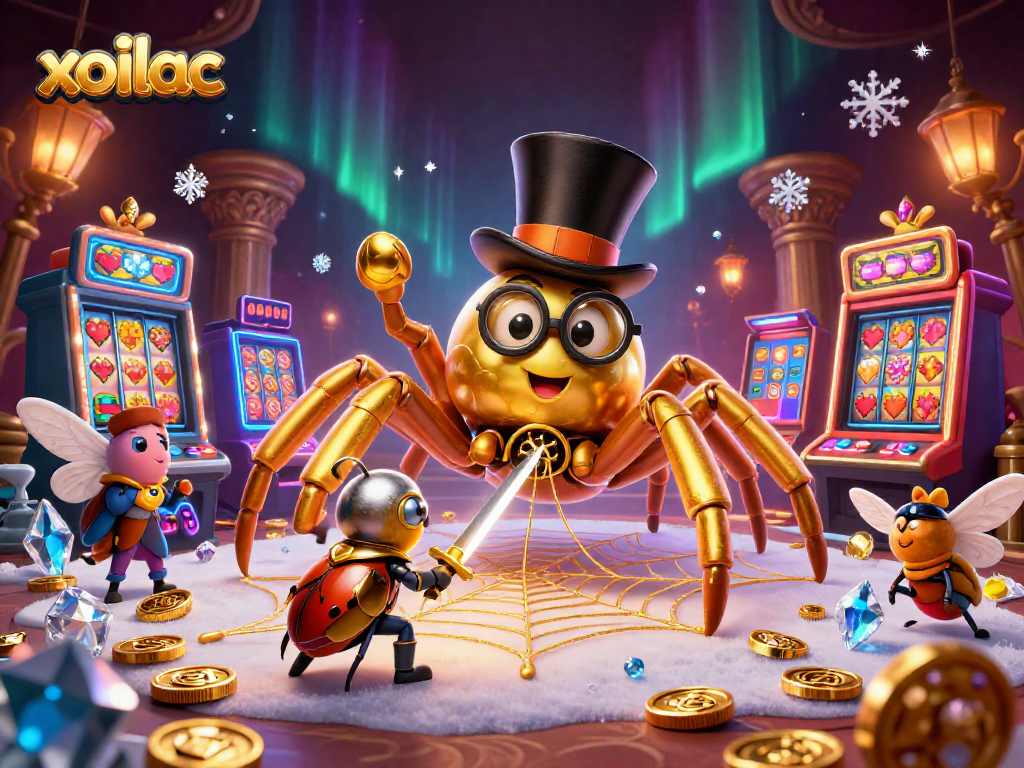 Xoilac captivates as players spin the jackpot reels in a vibrant casino landscape