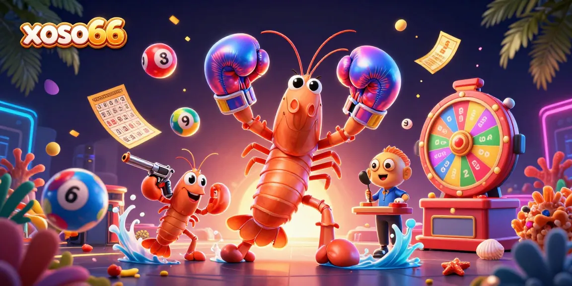 Experience the excitement of xoso66 with vibrant lottery elements and engaging characters.