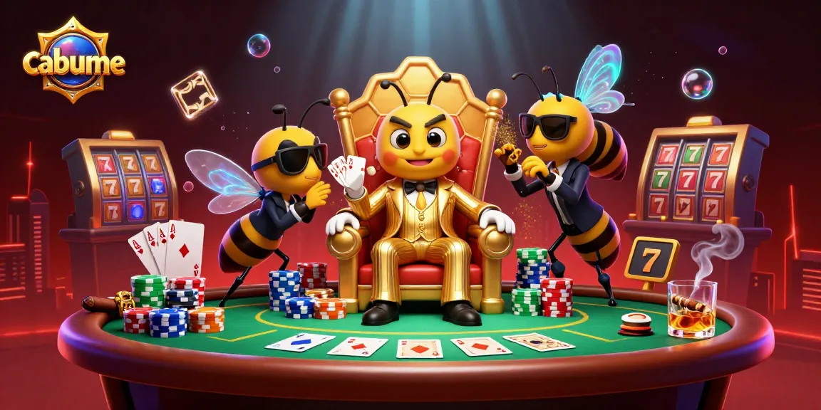 Experience thrilling action at cabume's vibrant 3D casino with poker and jackpot excitement.