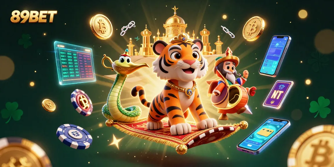 89BET players enjoy thrilling slots with vibrant 3D illustrations, vibrant gaming atmosphere.
