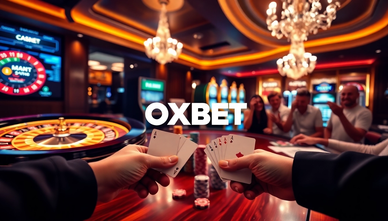Experience OXBET excitement with vibrant casino elements and thrilling gameplay.
