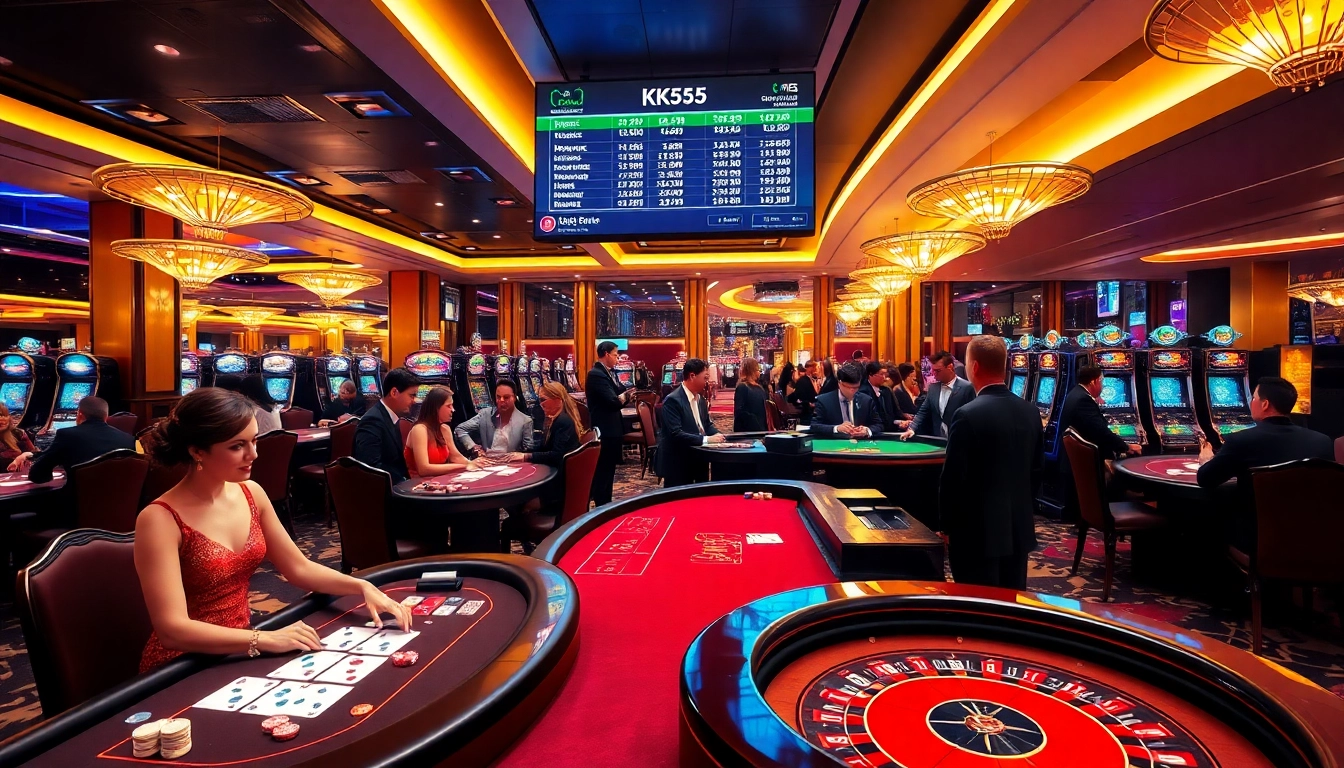 Viva uma experiência de jogo emocionante em https://kk55.global/ com mesas de cassino vibrantes e dealers profissionais.