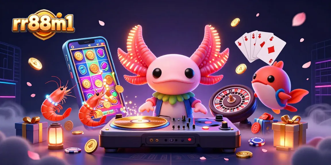 Experience the colorful gaming world of rr88m1 with slot games and lively underwater characters.