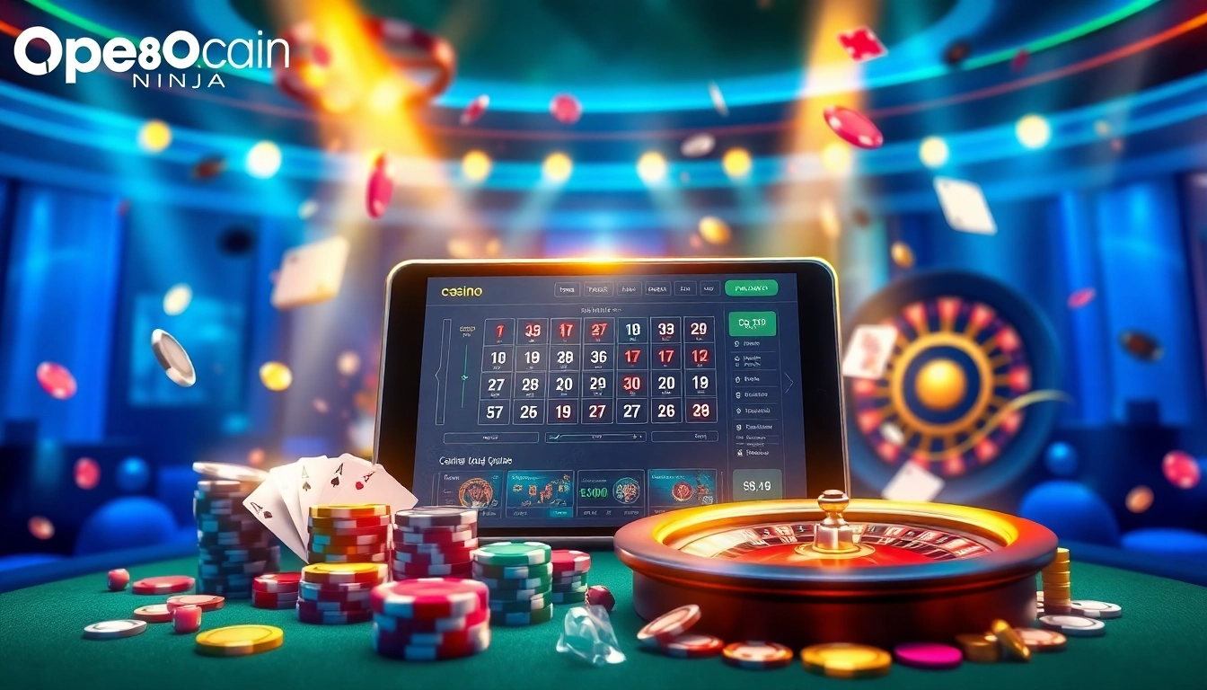 Experience the excitement of online gambling at open88.ninja with vibrant casino elements and engaging gameplay.