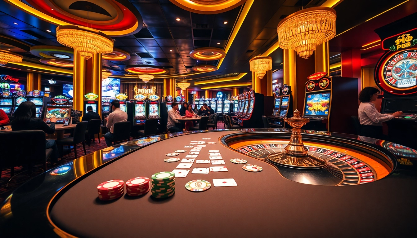 Experience the thrill of PG88 with vibrant casino gaming visuals featuring poker chips and roulette.