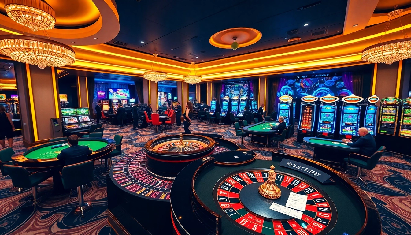X88 players engaging in a thrilling casino scene with roulette and card games.