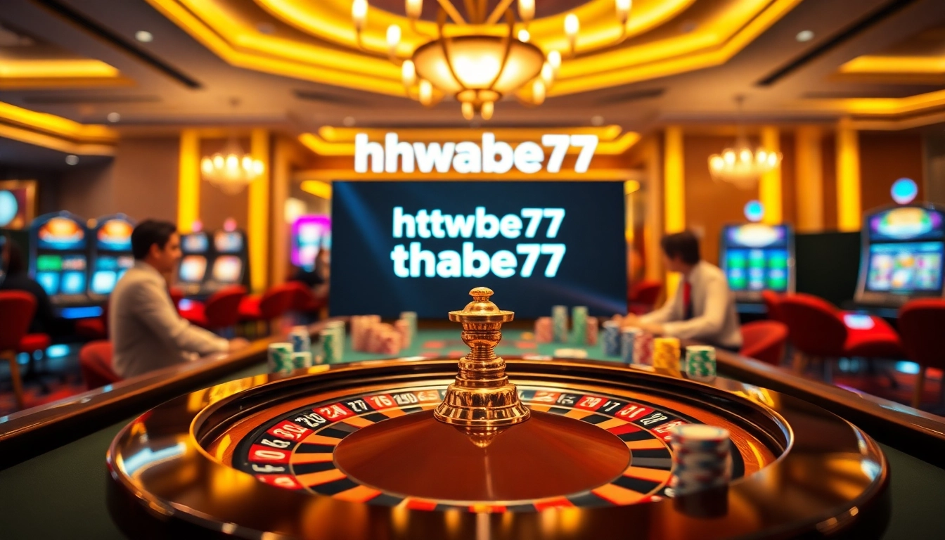 Experience thrilling gambling excitement at https://thabet77.sa.com/ with roulette and poker action.
