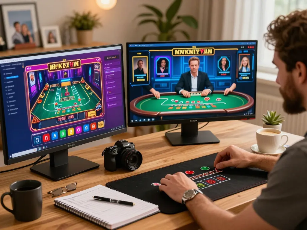 Engaging online casino gameplay at https://tt88n0hu.com/ highlighting interactive live blackjack session on desktop at home