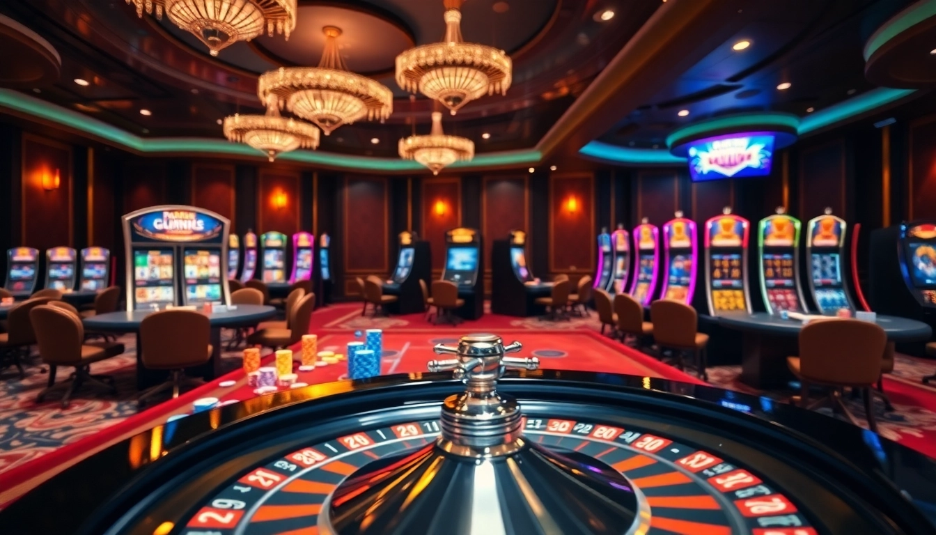 Experience the thrill of winning at https://uu88xpj.com/ with vibrant gambling tables and exciting slot machines.