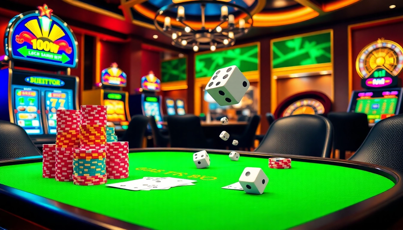 Experience thrilling online gambling at go8s.bio with vibrant casino visuals and exciting gameplay.