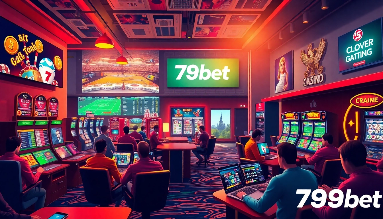 Engaging online betting environment showcasing 789bet's diverse gaming offerings.