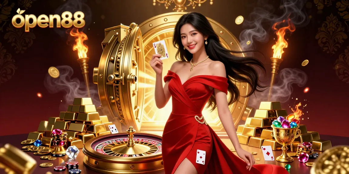 Experience thrilling gaming at open88 with our stunning casino illustration showcasing rich graphics and excitement.