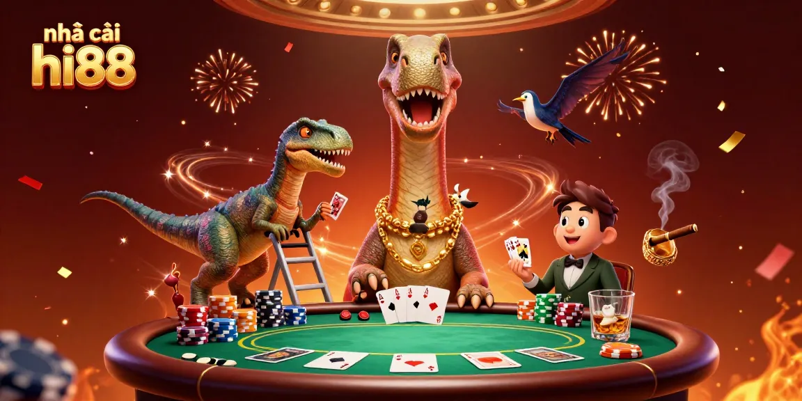 Engage with nhà cái hi88 through vivid casino adventures featuring dynamic characters and gambling elements.