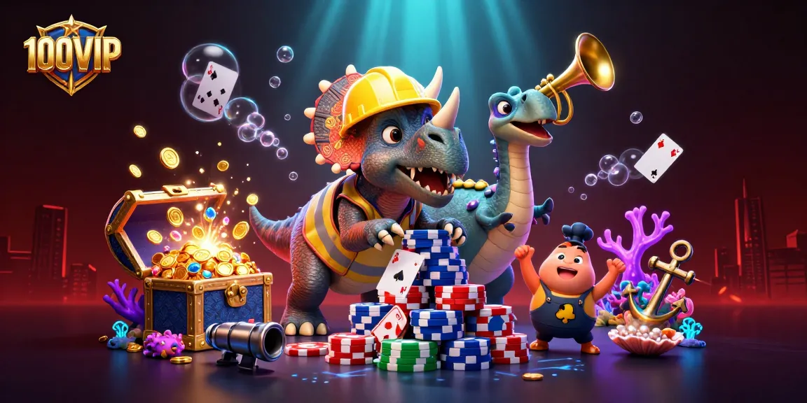 Celebrate winning at 100VIP with dazzling games and a vibrant casino atmosphere.