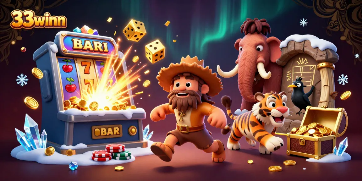Experience thrilling action at 33winn with colorful slot machines and engaging gaming atmosphere.