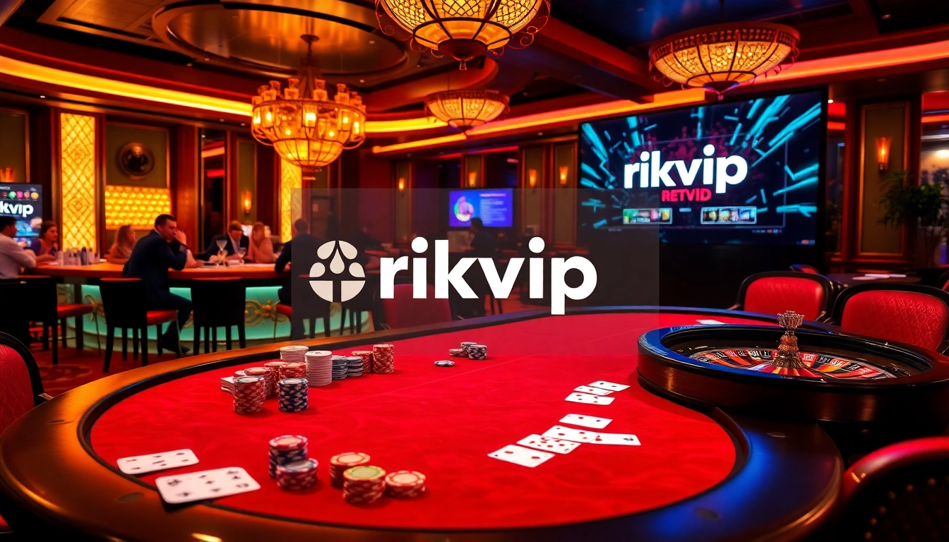 Experience the thrill of playing at rikvip with vibrant casino games and engaging players.