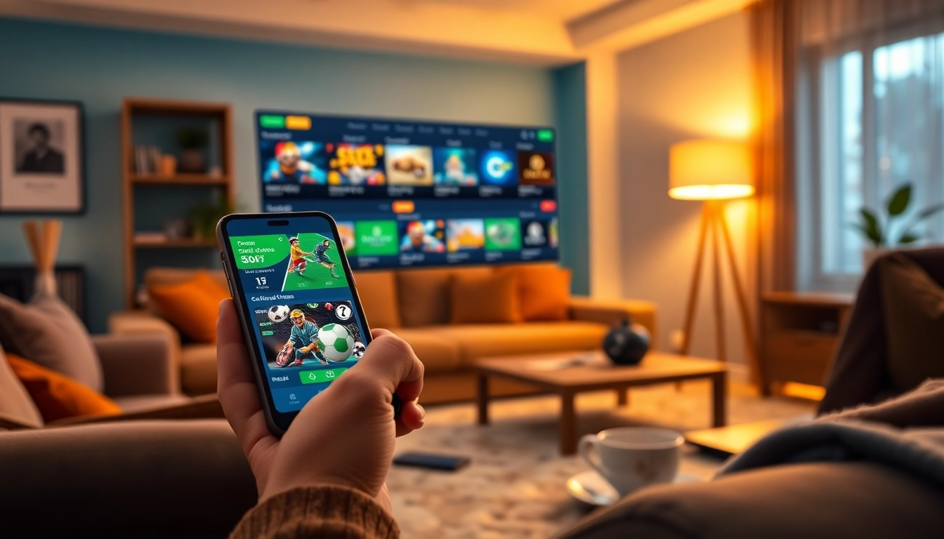 Experience the thrill of online gambling on s666.nyc from your living room with an engaging betting interface.