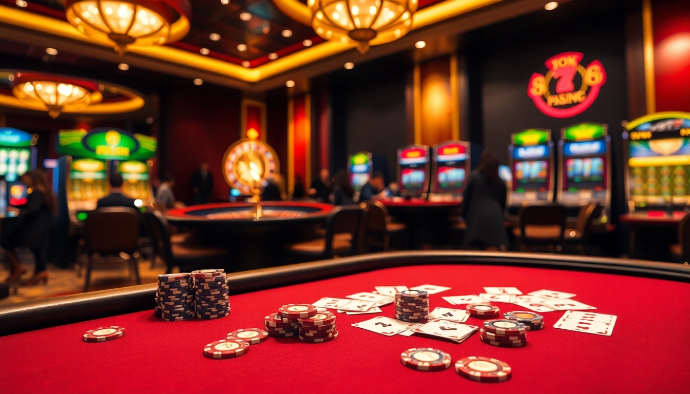 Trải nghiệm cảm giác phấn khích với JD88 qua các yếu tố casino sống động và những trận cược cao.