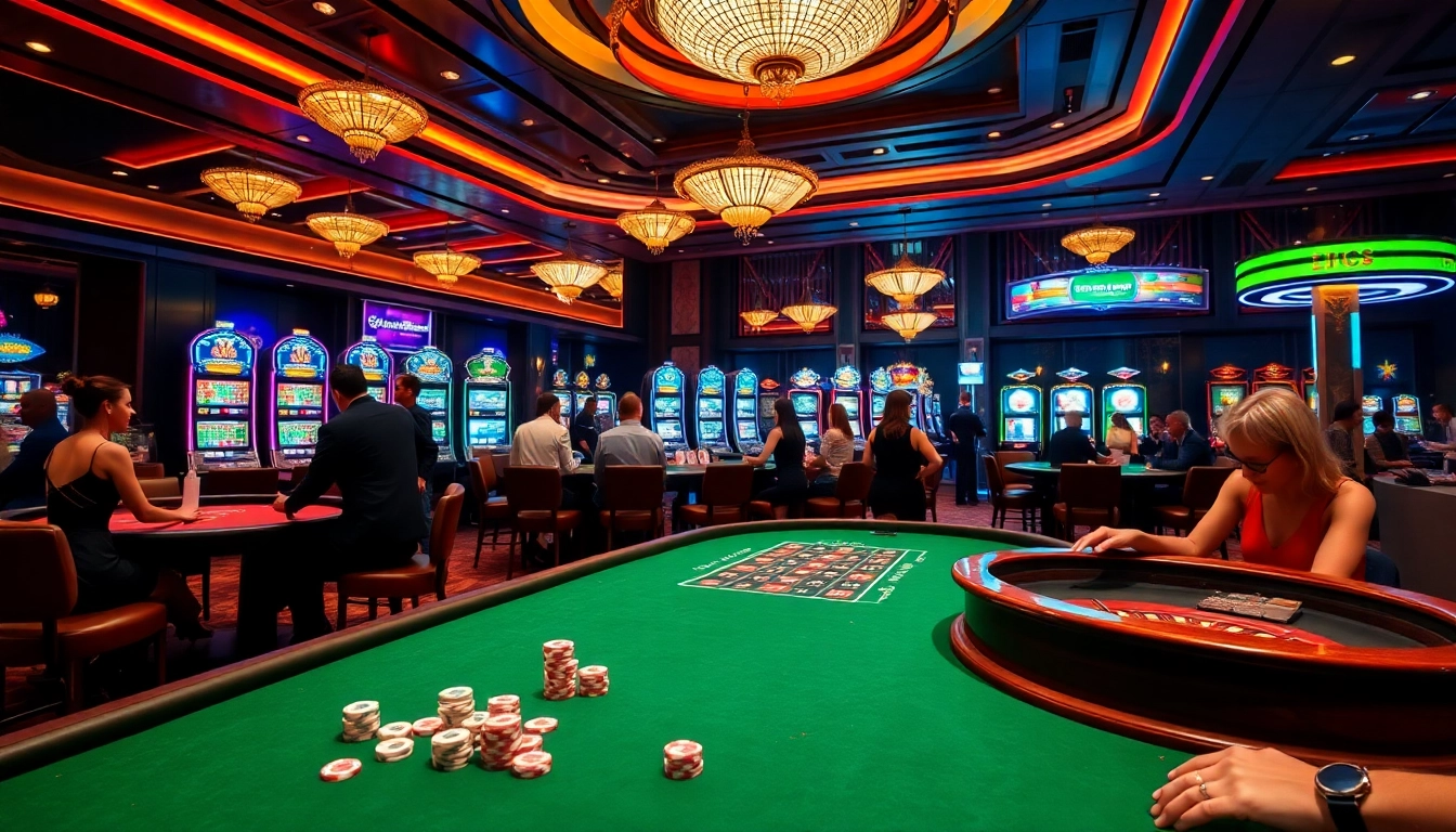 Experience the thrill of gambling at https://sv88s.pro with vibrant casino tables and enthusiastic players.