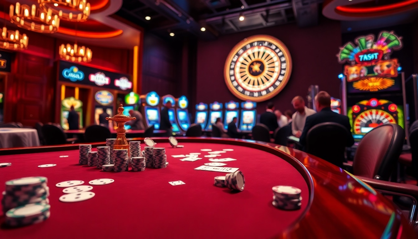 Experience the thrill of winning at the 789P poker table with vibrant chips and cards in action.