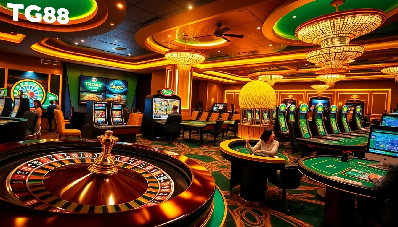 Experience thrilling games at https://tg88.to/ with engaging online gambling visuals and a luxurious atmosphere.